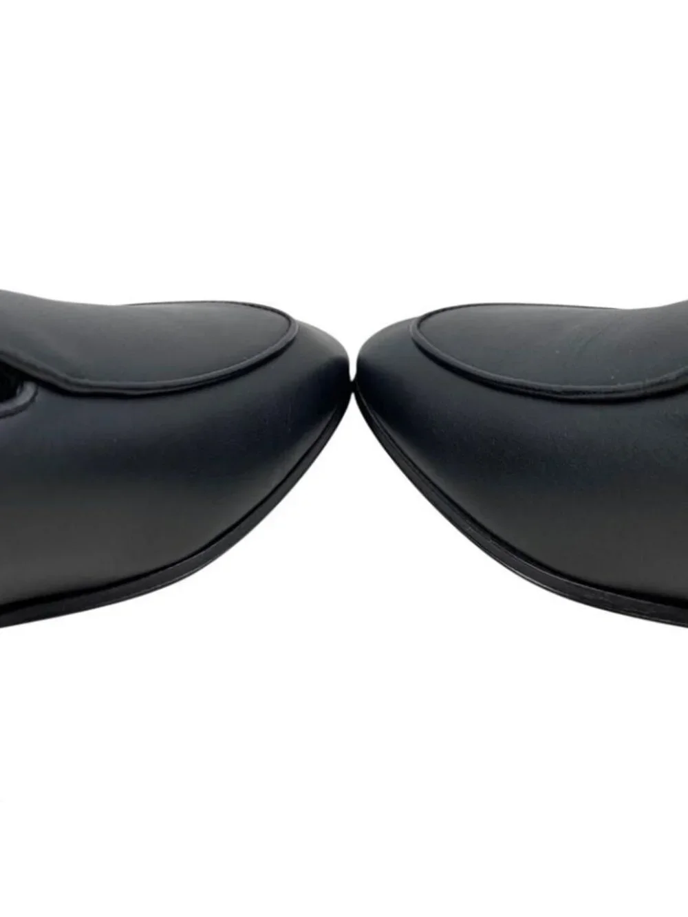 Chanel Loafers Coco Mark Heart Moccasins 94305 Size 37 Calfskin - Picture 7 of 11